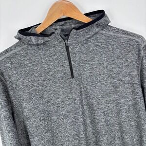 Alaskan Hardgear Meltwater Hoodie Mens XL Gray 1/4 Zip Pullover AKHG Performance